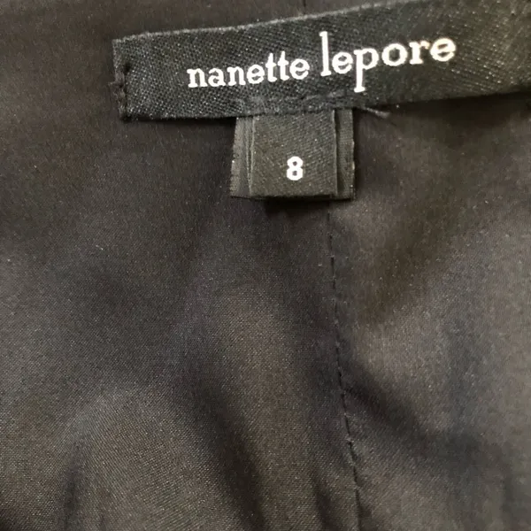 Nanette Lepore Check Me Out Dress Sz. 8 Gingham Full Zip Cottagecore Coquette - Image 11
