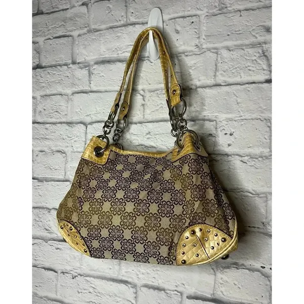 Y2K Vintage Kathy Van Zeeland shoulder purse. - Image 2