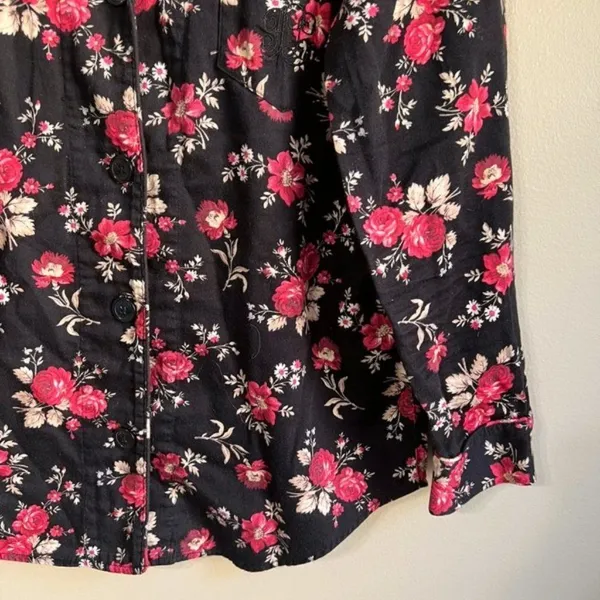 Ralph Lauren medium floral‎  blouse - Image 3