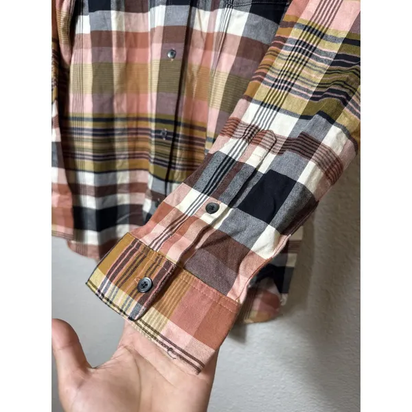 NWT Madewell‎ Classic Ex-Boyfriend Shirt in Seconda Plaid Size XL - Image 7