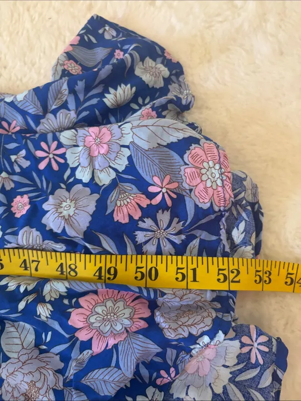 Anthropologie Abel The Label Floral Maxi Dress Size Small Sleeveless Backless - Image 9