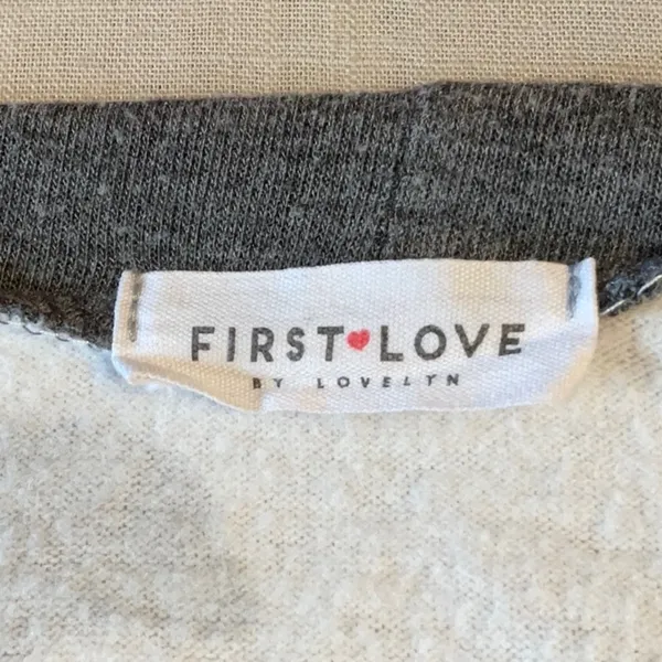 First Love Gray Camo Sweatshirt - Image 5