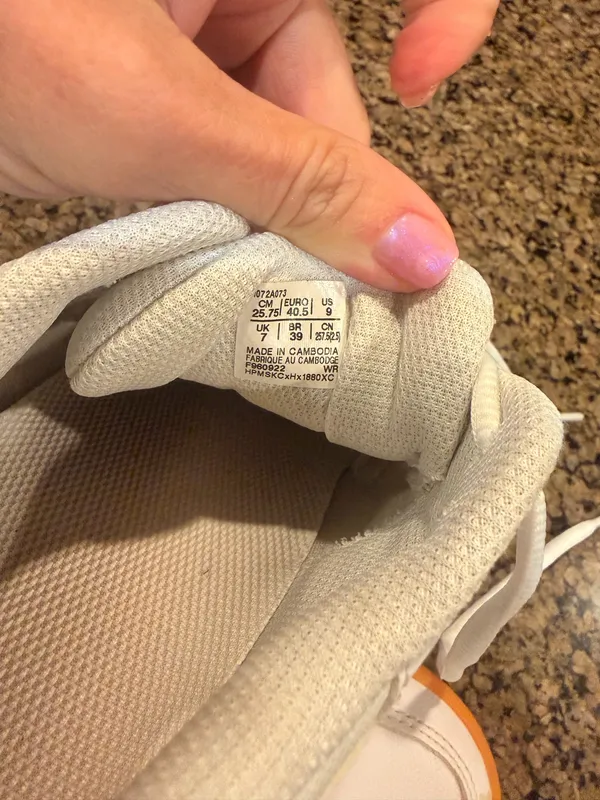 ASICS GEL-RENMA Women’s Pickleball Court Shoes White Silver Gum Size 9 - Image 5