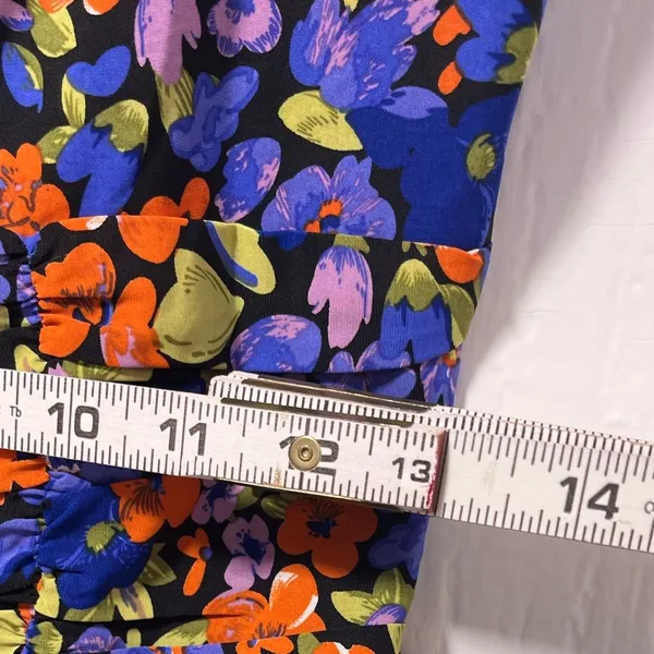 Princess Polly Barrett Mini Dress Dark Floral size 8 - Image 5
