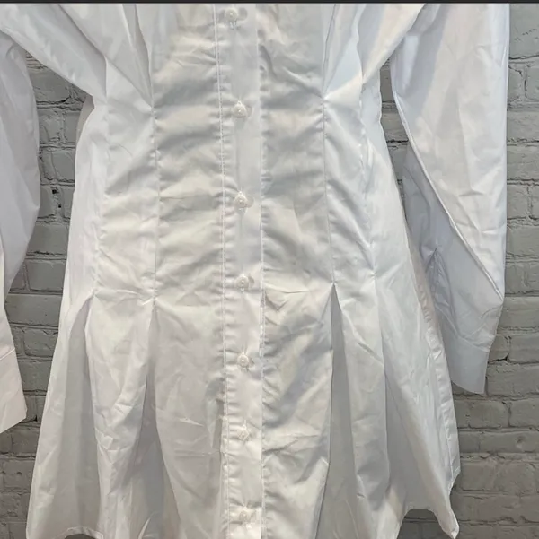 White Shirt Dress - Image 4