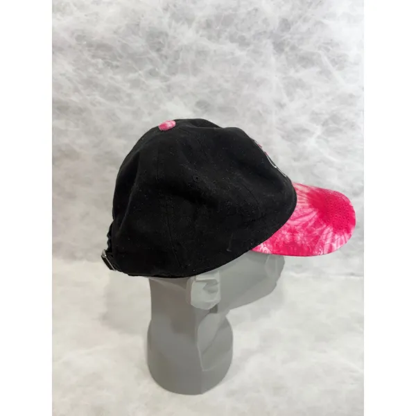 Disney‎ Minnie Mouse Baseball Cap Hat Black Pink Tie Dye Adjustable QQC2568 - Image 4