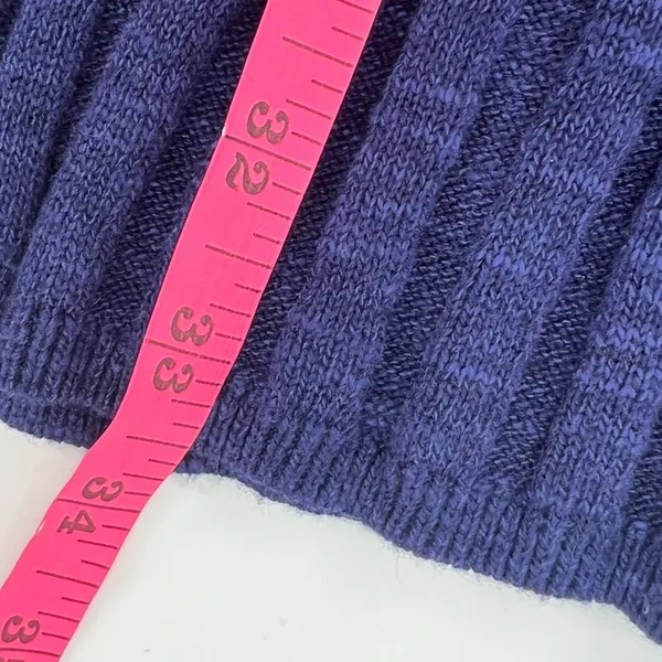 Free‎ people beach Veda ribbed blue maxi skirt Sz M - Image 6