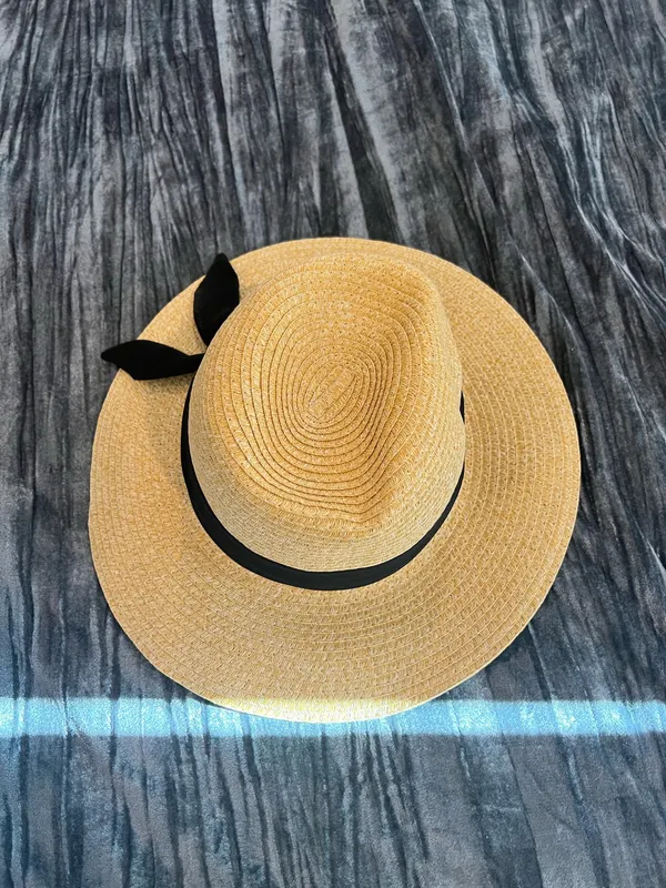 Giani Bernini Stylish Straw Hat with Black Band by - Image 2