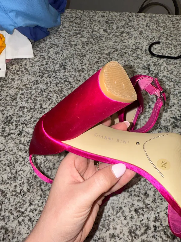 Bini Hot Gianni Pink Heels - Image 4