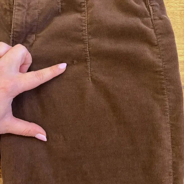 We the Free People Jayde Cord Flare 29 Corduroy Pants High Rise Brown Stretch - Image 9