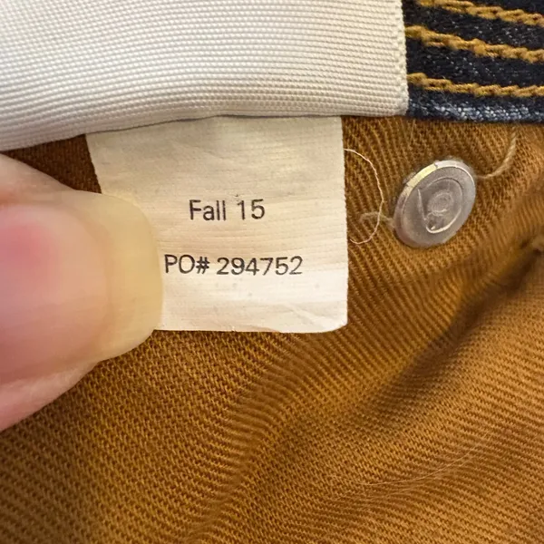 Carhartt Relaxed Fit Blue Denim Bootcut Jeans Size‎ 4 Short - Image 10