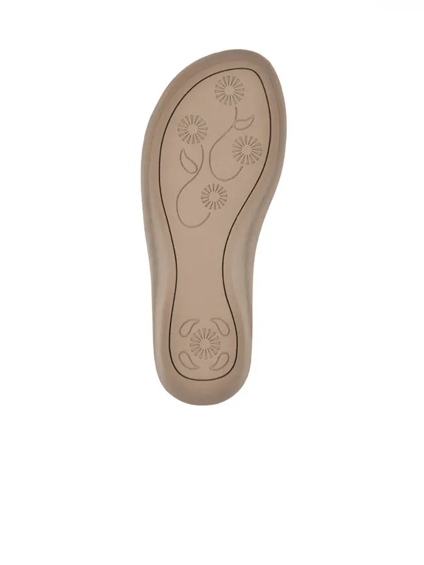 Cliffs by White Mountain Cynthia wedge thong Sandals Womens Size 8 wide Navy - Image 5