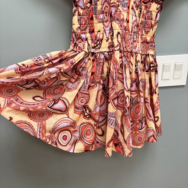 A.L.C. Luna Smocked Split-Sleeve Mini Dress 2 - Image 7
