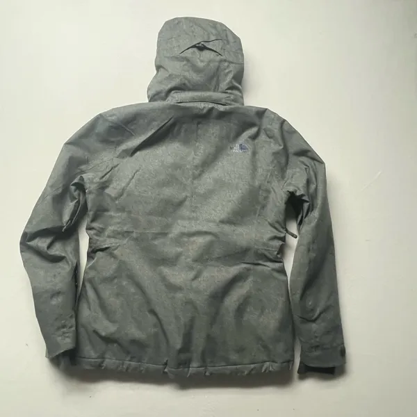 The North Face Ventrix Insulated Hooded Jacket Womens Size Large Full Zip Gray - Image 10