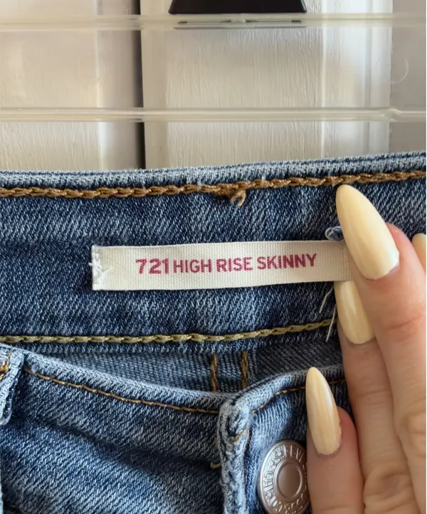 Levi’s Jeans Skinny High-Rise 721 Women’s - Image 2