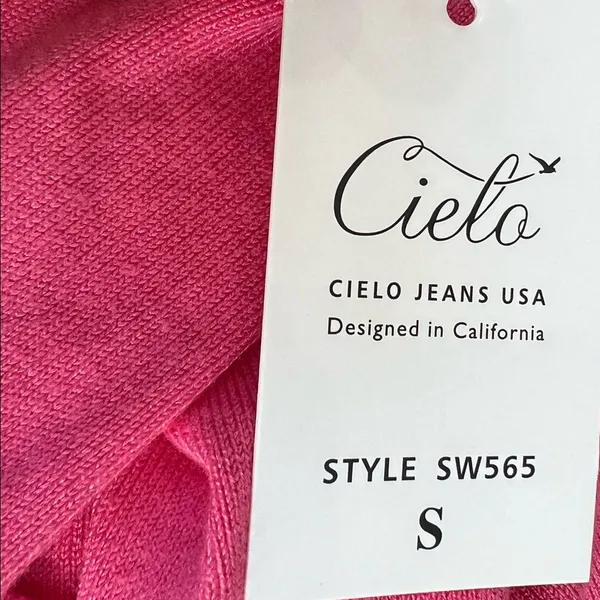 Cielo Pink Open Cardigan‎ Size Small NWT - Image 7