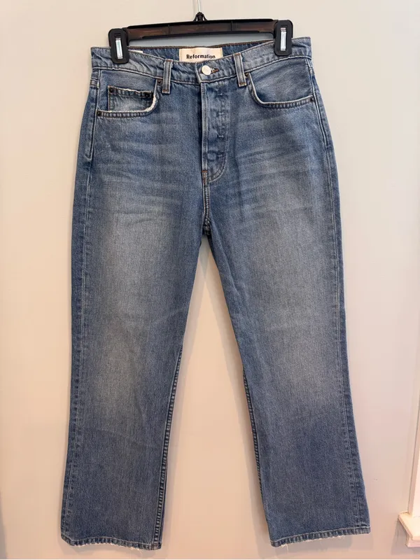 Reformation Jeans Jordi Kick Flare Size 27 - Image 2