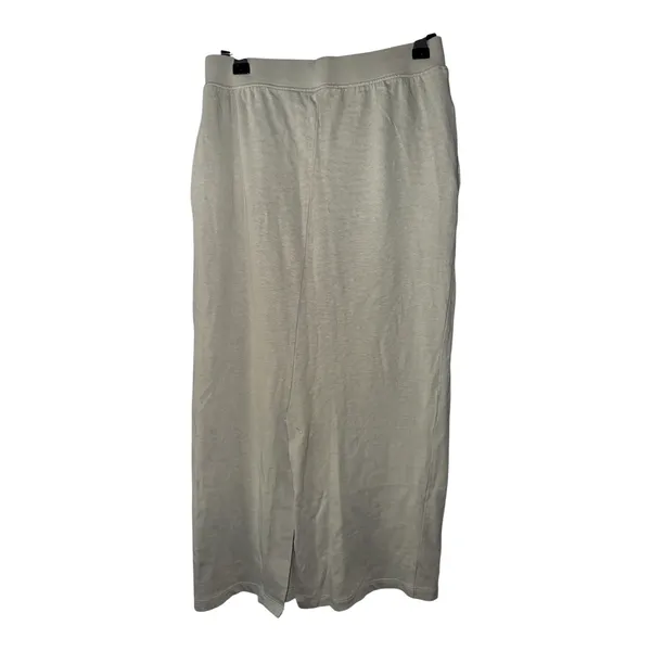 Zara Sage Green Pull On Maxi Skirt, Small - Image 3