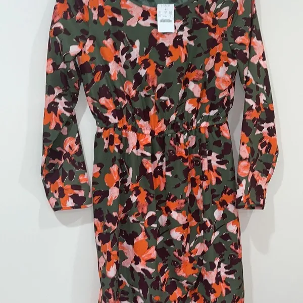 J. Crew Floral Dress Size 2 - Image 10