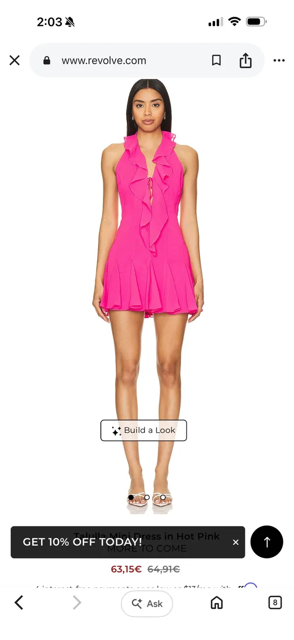 More To Revolve Come Mini Dress - Image 2