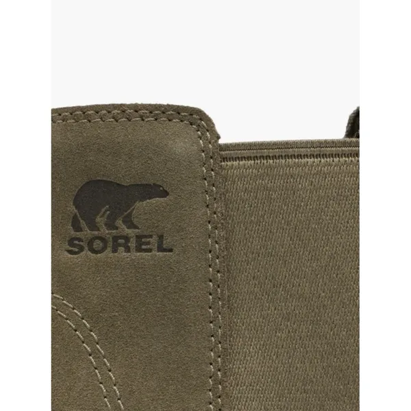 Sorel Evie II Waterproof Chelesa Bootie, Size 5.5 Stone Green, Leather/Suede NWT - Image 15