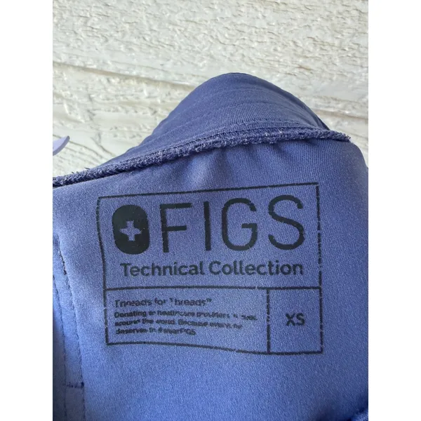 FIGS Technical Collection Zamora Jogger Scrub Pants Big Sky Blue Womens Size XS‎ - Image 5