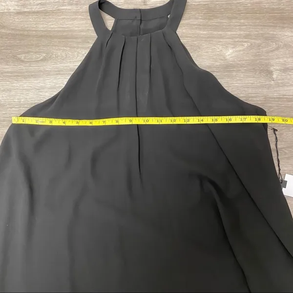 ASTR The Label Black Chiffon Halter Swing Dress Small NWT - Image 7