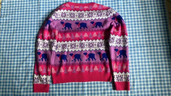 Holiday Lane Sweater Pink Size XL - Image 3