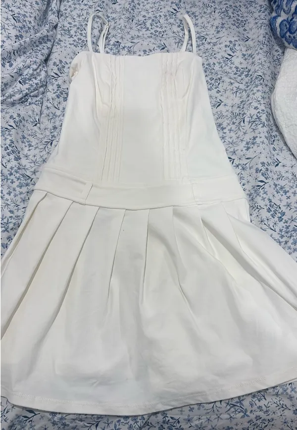 white jean dress wild fable  - Image 2