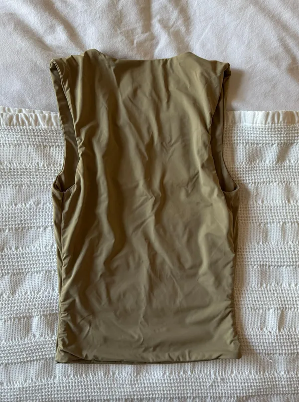 Princess Polly Zoe Top in Beige - Image 3