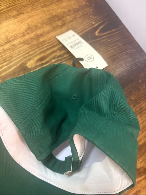Time & tru green and pink bow cap - Image 4