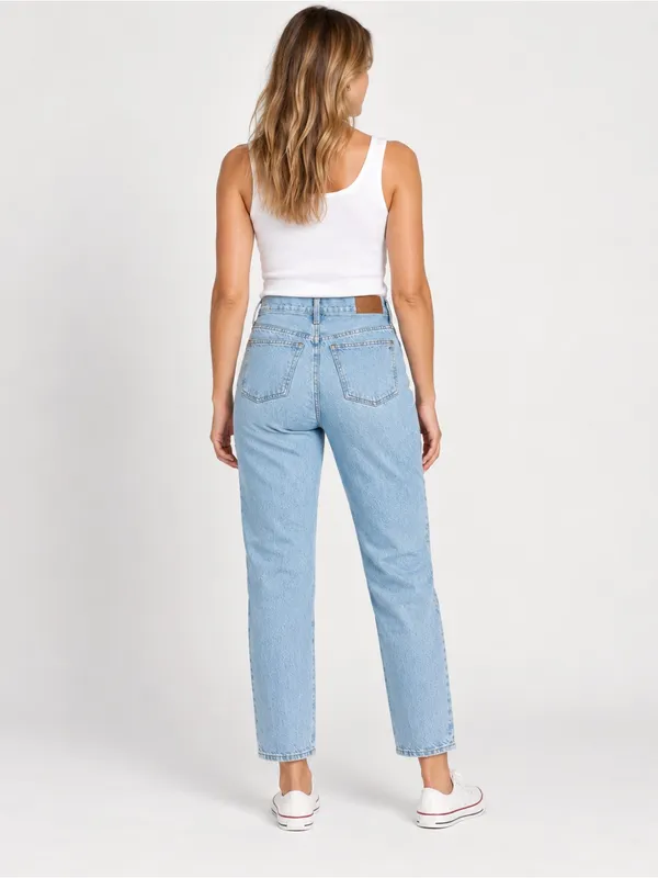 Madewell Perfect Vintage Jeans 25 Light Wash Distressed High Rise - Image 10