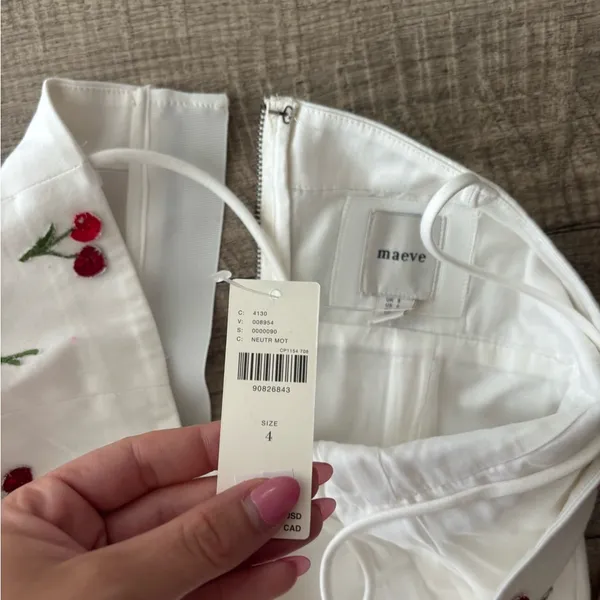Anthropologie cherry dress - Image 3