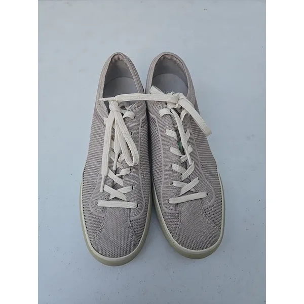 Rothy's The Lace Up Knit Sneaker Storm Gray Women's Casual Shoes Sz 9 - Image 2