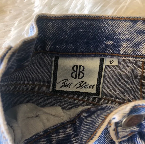 Bill Blass Vintage Mom Jeans Denim Blue Jean Shorts Womens Small - Image 3