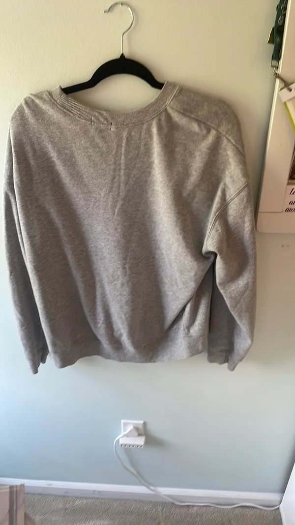 Dry Goods Sweatshirt Crewneck Grey Originality Oversized - Image 4