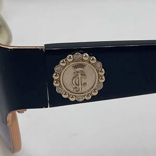 Juicy Couture Frames JU195 0JSM 135 Just Juicy Black Rose Gold Glasses Nose Pads - Image 12