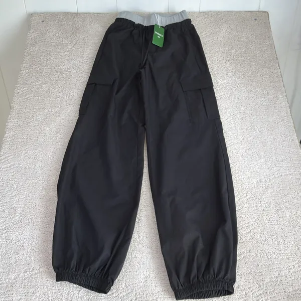 Women's NEW Halara Black Cargo Joggers‎ Elastic Waist - Image 2