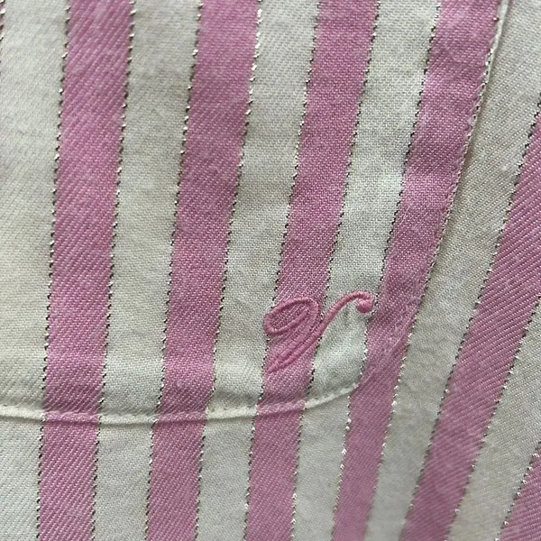 Victoria’s Secret long sleeve pink striped pajama top - Image 4