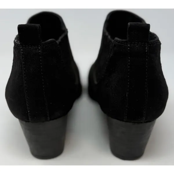 Lauren Blackwell Women's Devyn Black Suede Ankle Booties Size 8 1/2 - Image 2