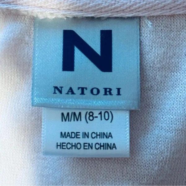 Natori Light Pink Lightweight Robe Sz M - Image 2