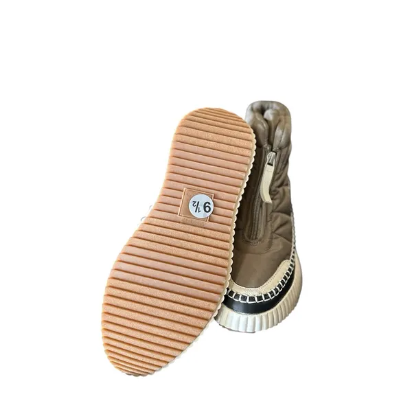 NEW Dolce Vita Devlin Quilted Sneaker Boot in Olive Green - Image 6