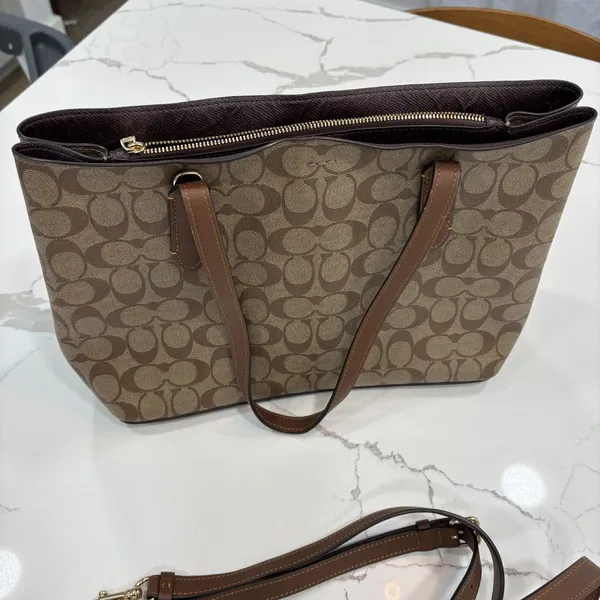 Coach x Keith Haring Purse Avenue Carryall in Signature Canvas Patches - Image 6