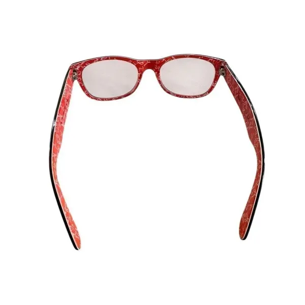 Ray-Ban Eyeglasses Frames RB5184 2479 Black Orange Round Full Rim with case - Image 5