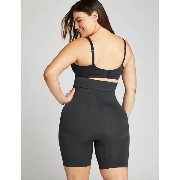 ✨Cacique Level 2 Shaping Ultra High-Waist Black Shorts✨ - Image 2