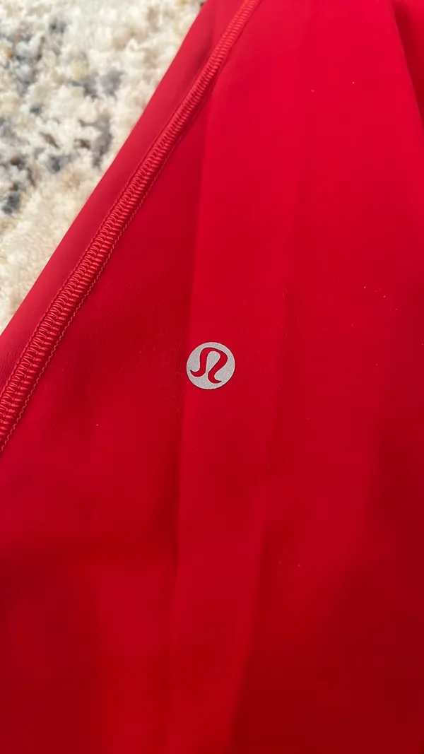 Lululemon Red Leggings 28" - Image 4