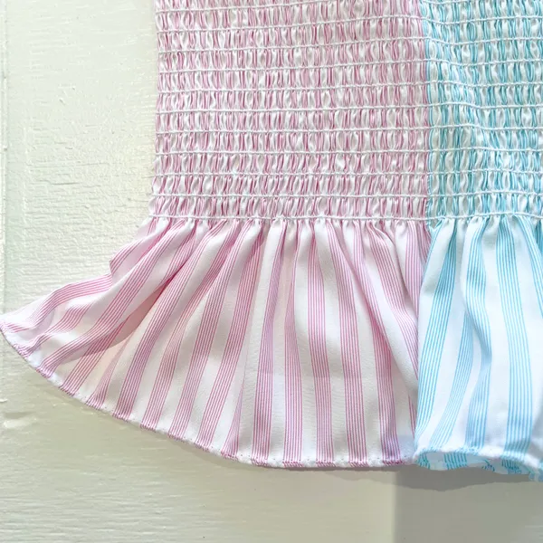 Petersyn New Smocked Ruffle Tube Top Marianna Tutti - Image 7