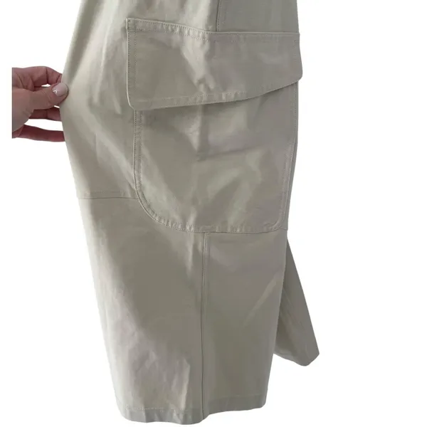 Lululemon Light Utilitech Cargo Pocket High-Rise‎ Crop Pants Natural Ivory Sz 30 - Image 11