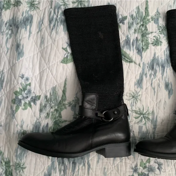 Aquatalia Odilia Weatherproof Riding Boot 9.5 Black - Image 9