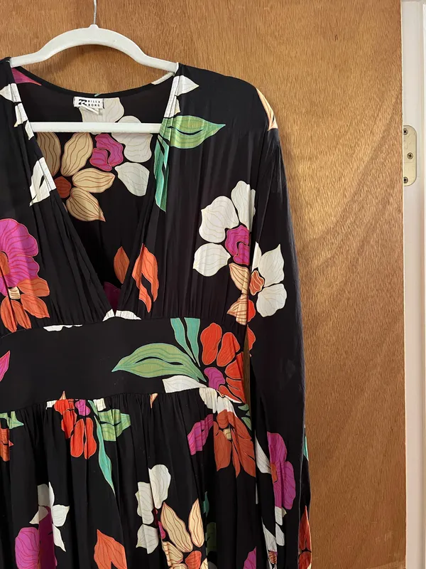 Billabong floral flowy maxi dress - Image 3
